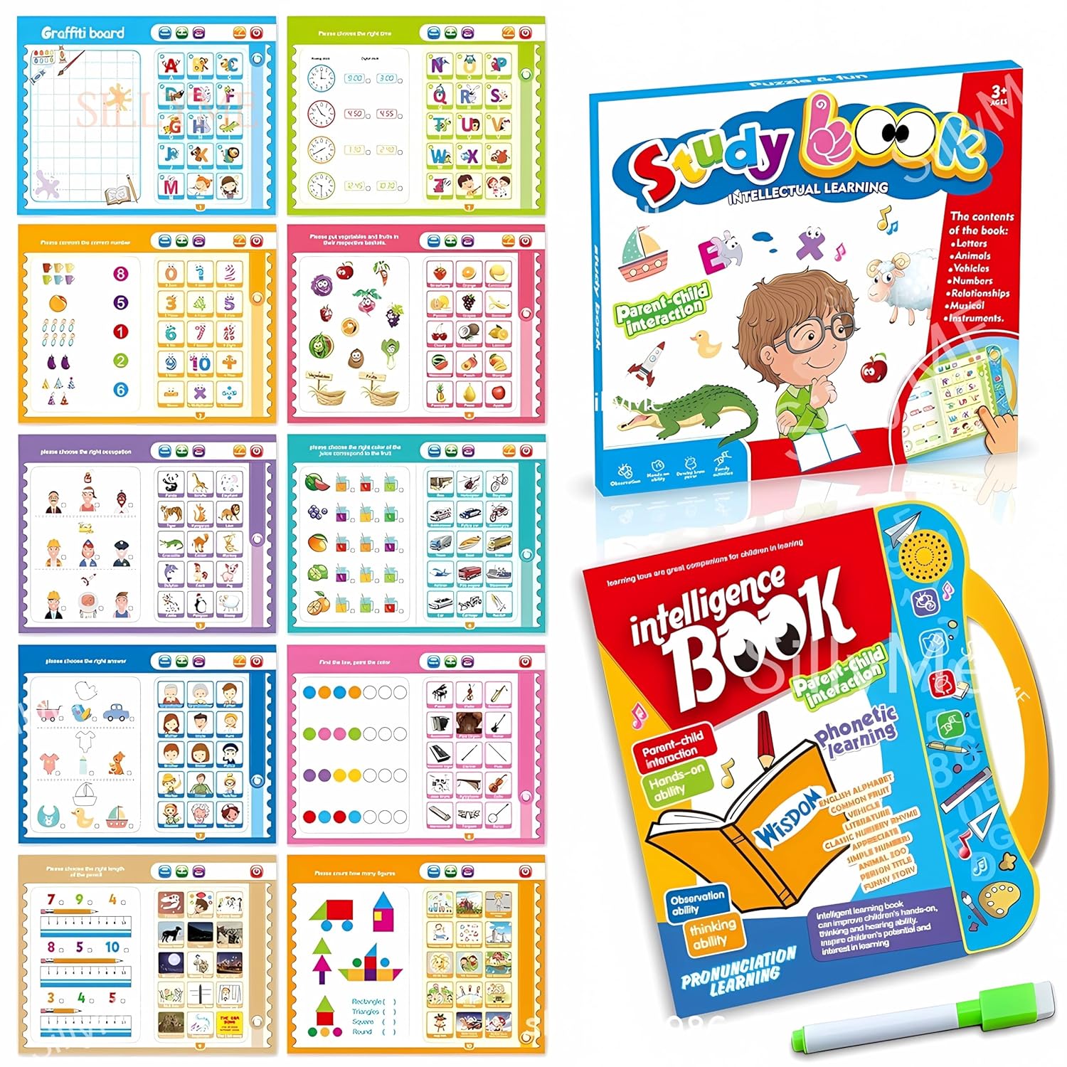 Intelligent Learning Talking Book for Kids