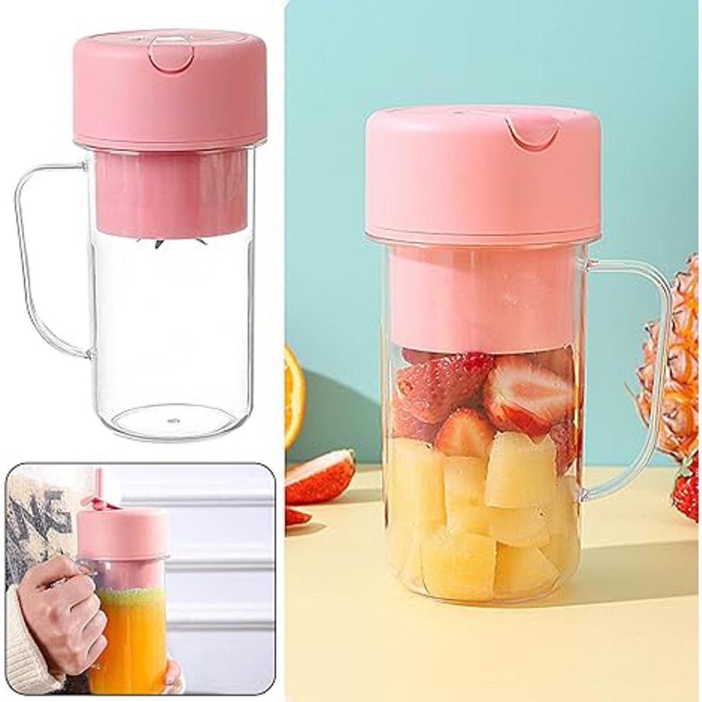 Rechargeable Fast Glass Juicer + Free Silicon Straw