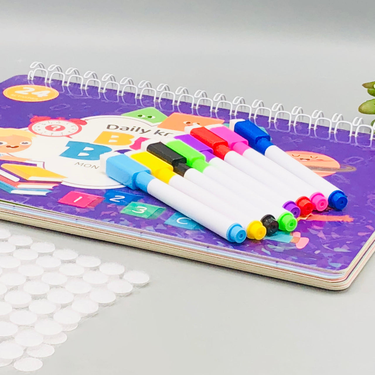 24 Activities Toddlers Time Arrangement Busy Book