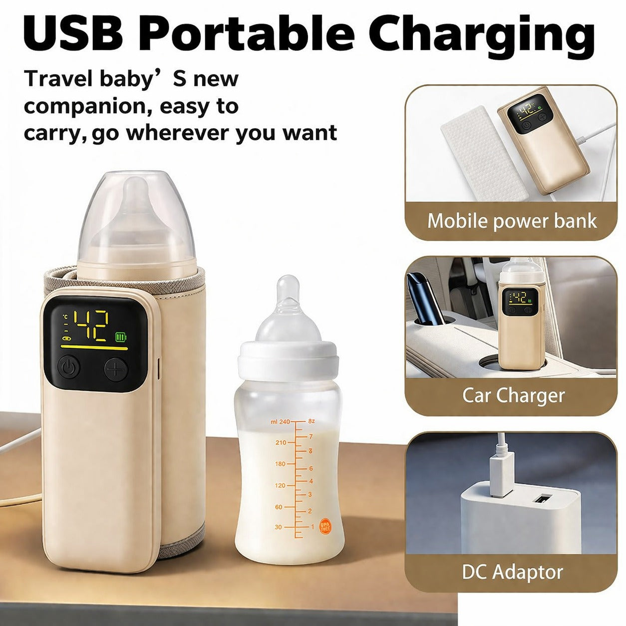 Portable Baby Feeder Warmer