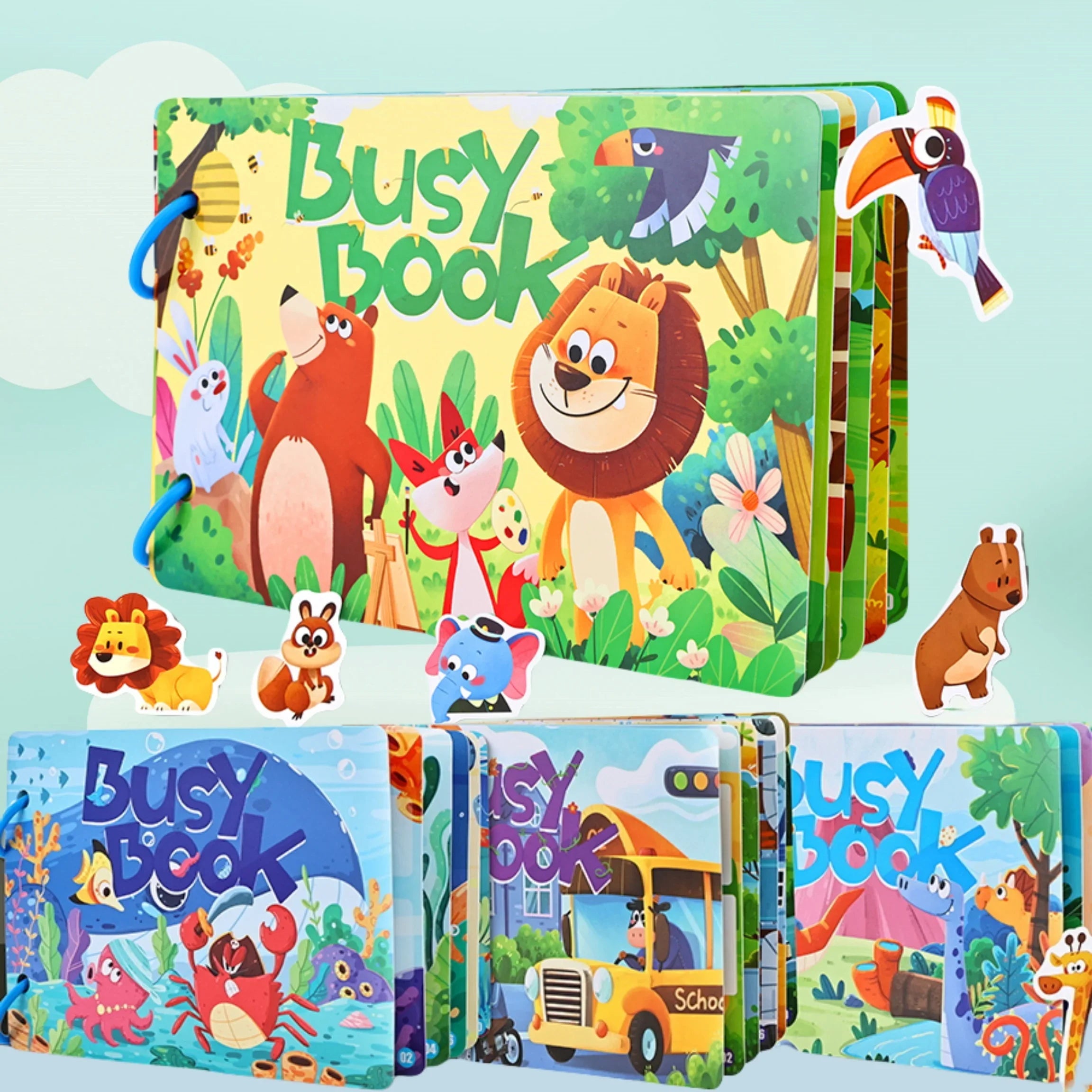 Montessori Kids Busy Book