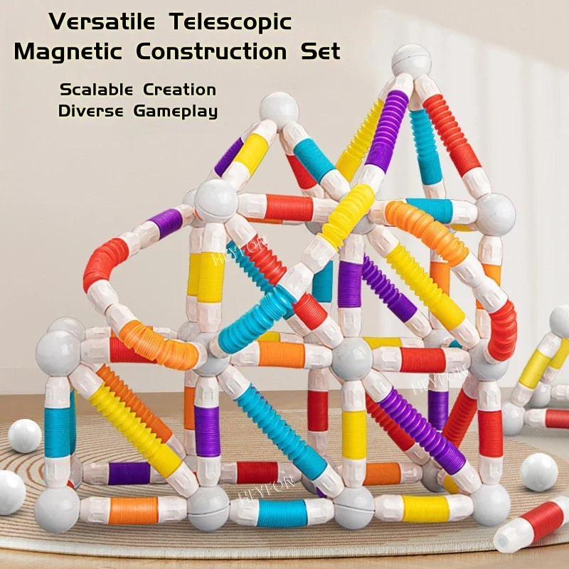 Stretchable Magnetic Sticks
