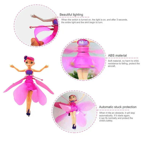 Flying Fairy Dolls for Girls
