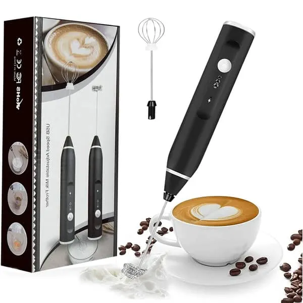 Electric Coffee Mixer Rechargeable Milk Shaker