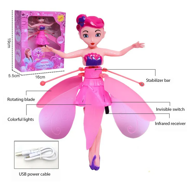 Flying Fairy Dolls for Girls