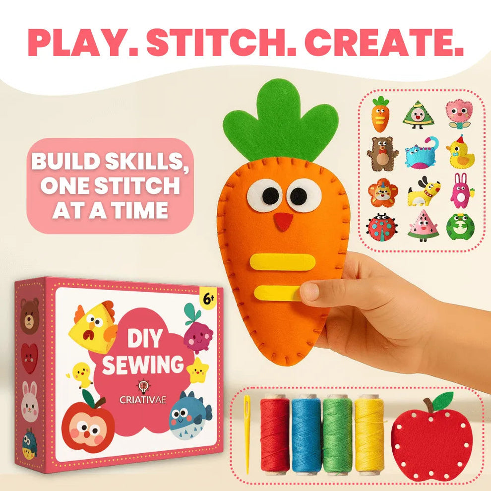 DIY Craft Sewing Kit for Kids