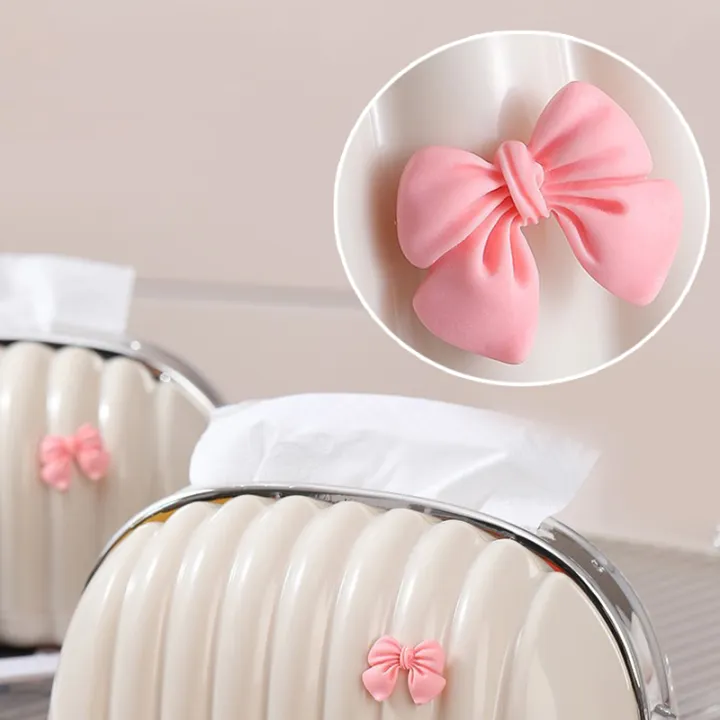 Luxury Tissue Box Desktop Tissue Organizer