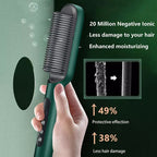 2 in 1 Multifunctional Electric Brush Hair Straightener Comb