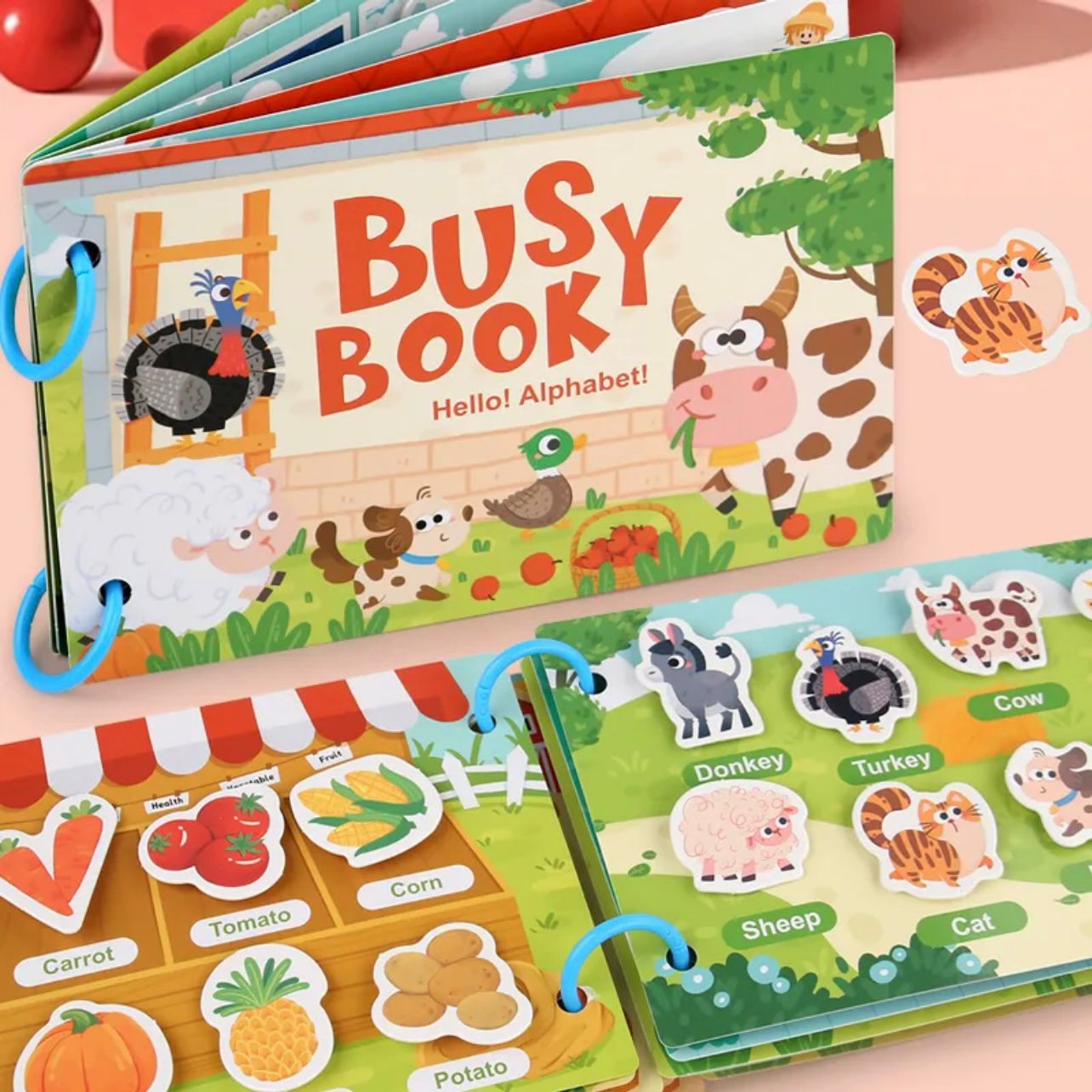 Montessori Kids Busy Book