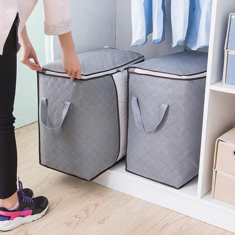 Portable Clothes Storage Bag Organizer